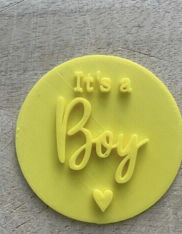 Baby Shower It’s A boy stampino per biscotti cookie cutter 10cm