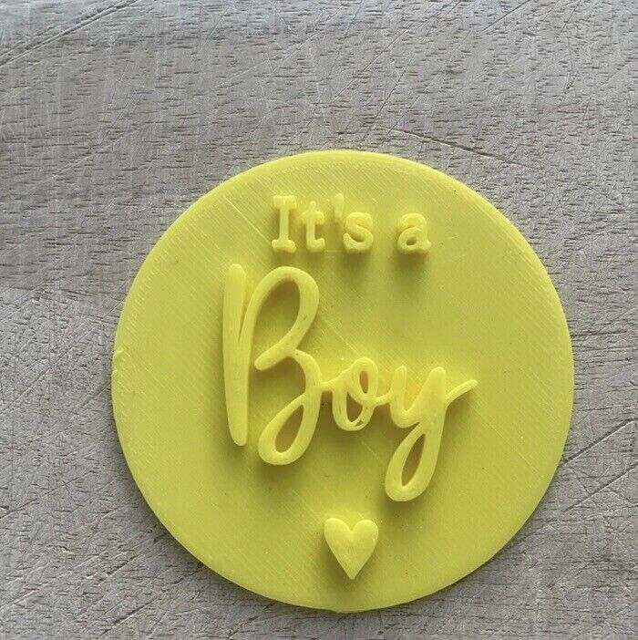 Baby Shower It’s A boy stampino per biscotti cookie cutter 10cm