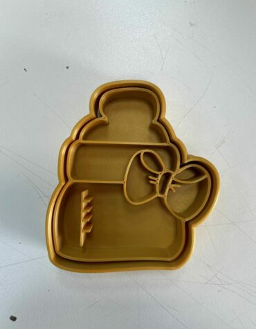 Biberon con fiocco Cookie Cutter Fondant Biscuit Icing Bake stampino biscotti