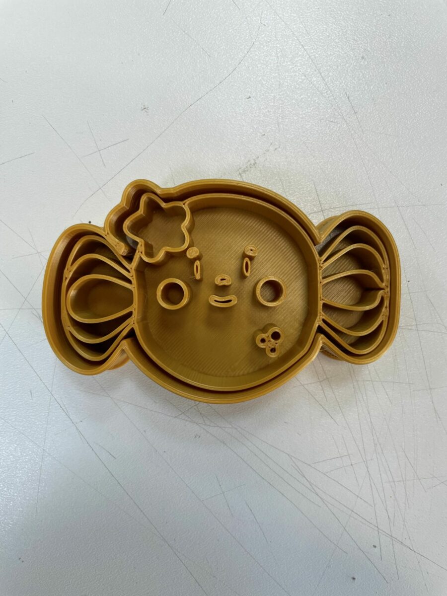 Caramella con stellina Cookie Cutter Fondant Biscuit Icing Bake stampino biscotti
