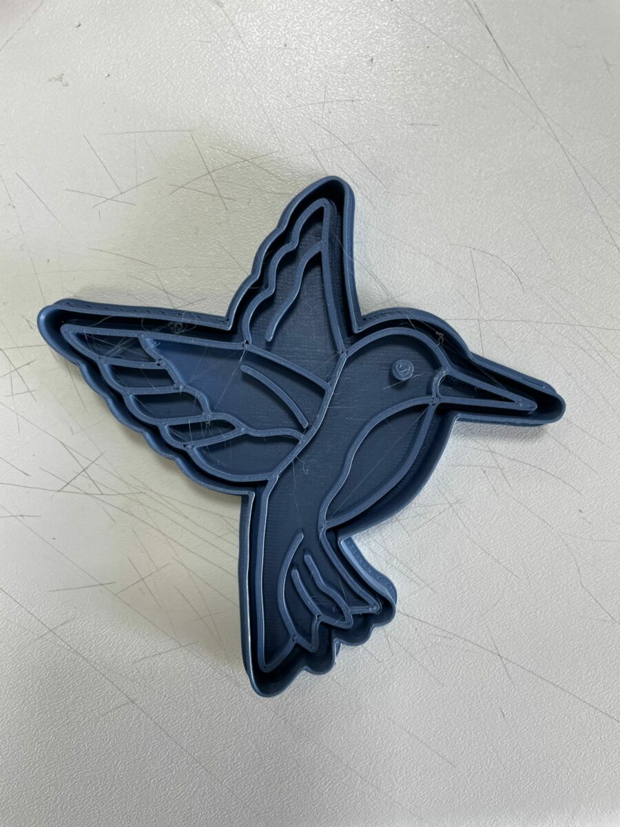 Colibrì Cookie Cutter Fondant Biscuit Icing Bake stampino biscotti
