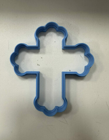 Croce comunione chiesa Cookie Cutter Fondant Biscuit Icing Bake stampino biscotti