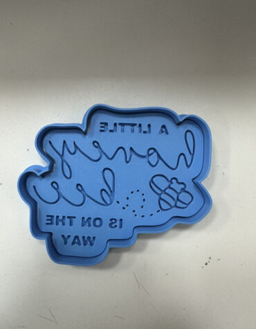 a little honey bee is on the way stampino per biscotti cookie cutter