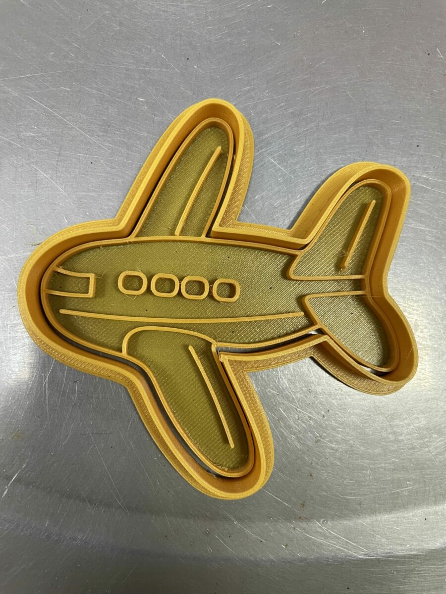 aereoplano stampino biscotti cookie cutter