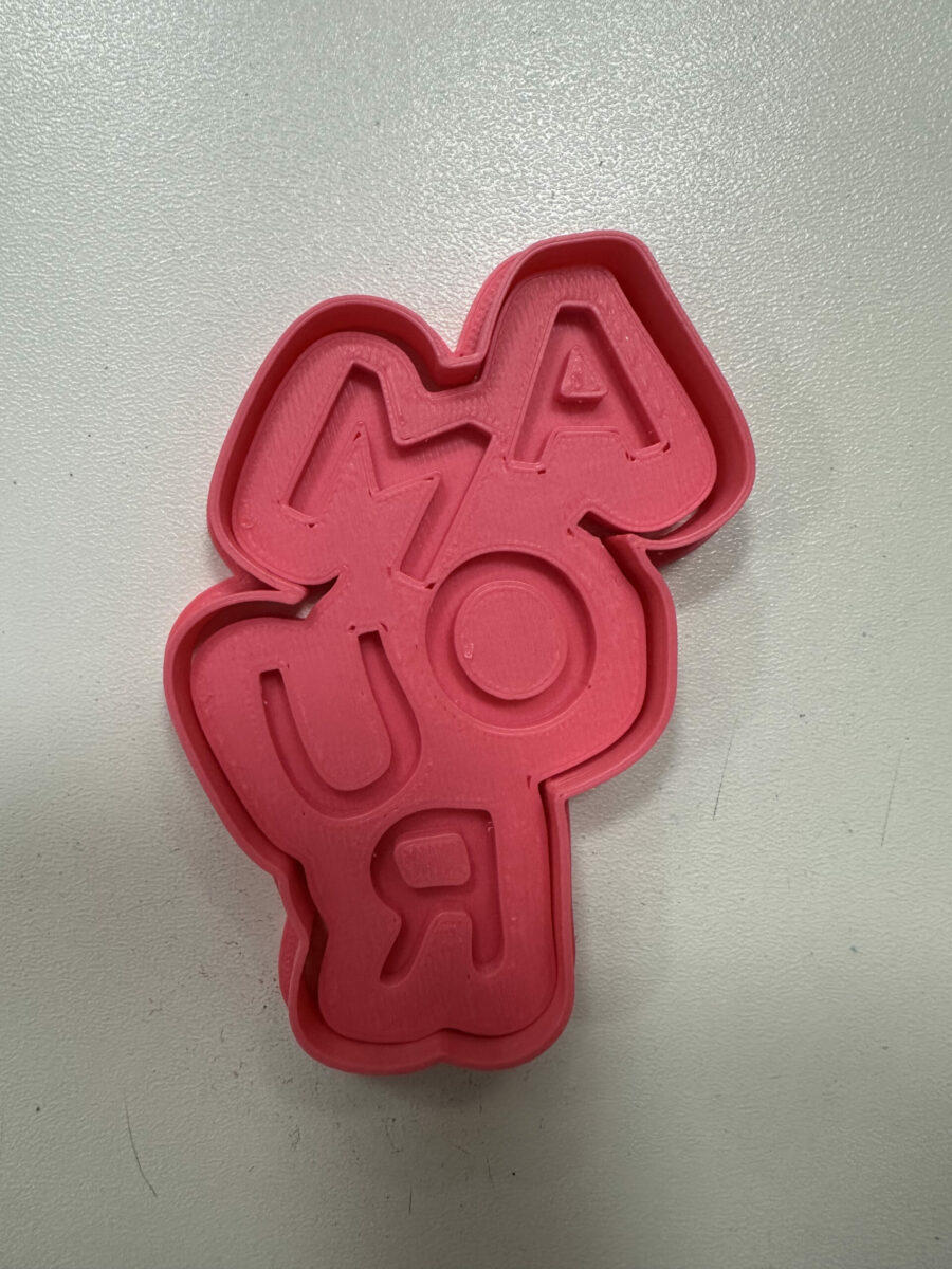 amour debosser stampino per biscotti cookie cutter