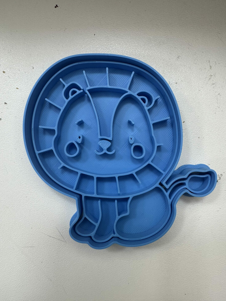 leone animali della giungla baby stampino per biscotti cookie cutter