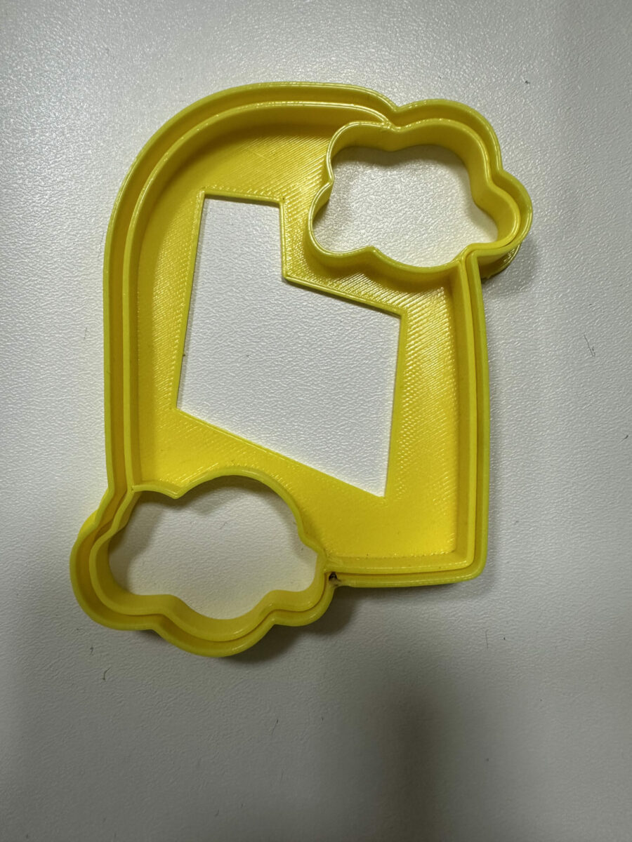 arco con nuvolette stampino per biscotti cookie cutter