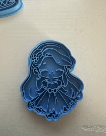 sirenetta principessa cute baby stampino per biscotti cookie cutter