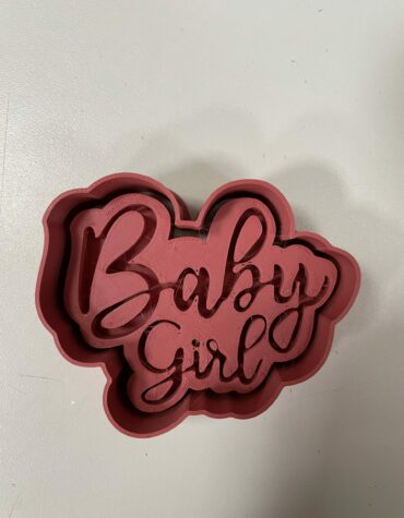 baby girl Baby boy baby shower debosser Cookie Cutter Fondant Biscuit Icing Bake stampino biscotti 3