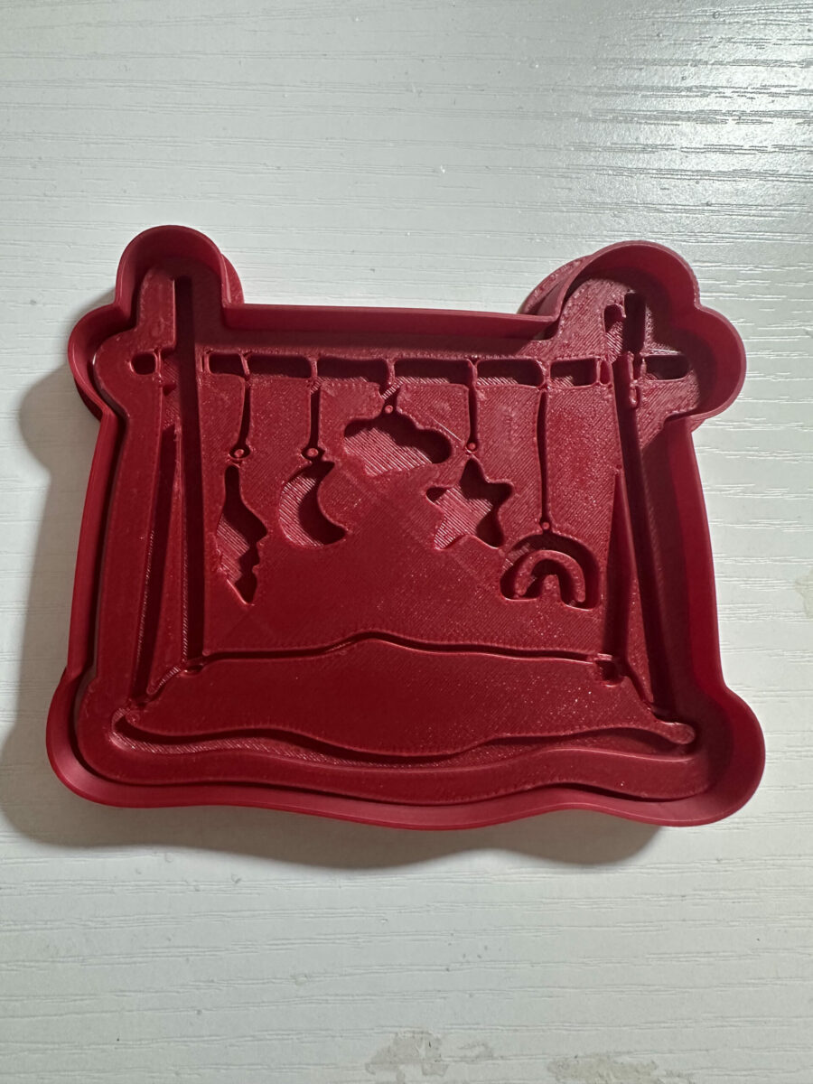 baby girl gioco boy or girl shower stampino per biscotti cookie cutter