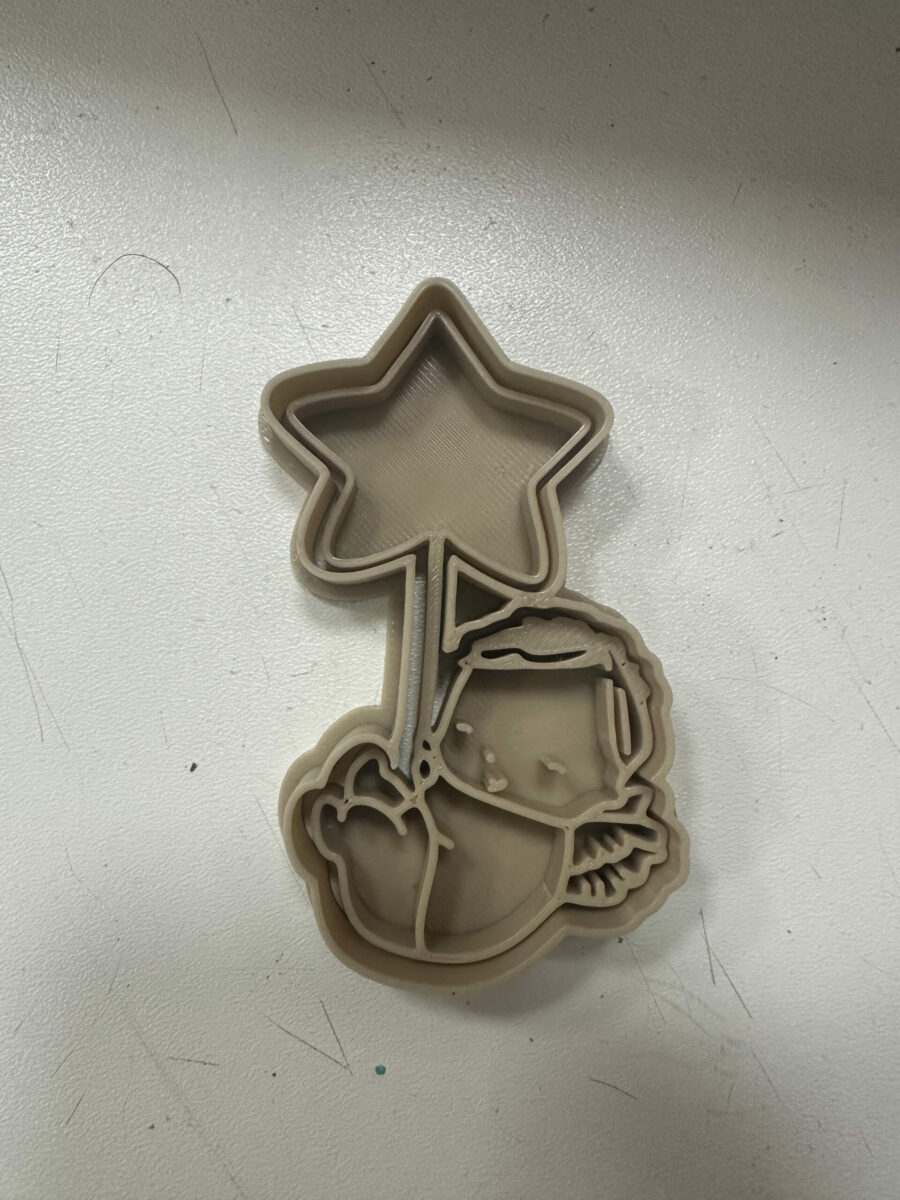 bambino con stella baby shower stampino per biscotti cookie cutter