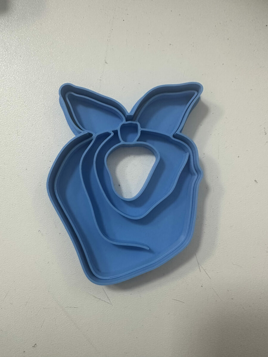 bandana cowboy stampino per biscotti cookie cutter