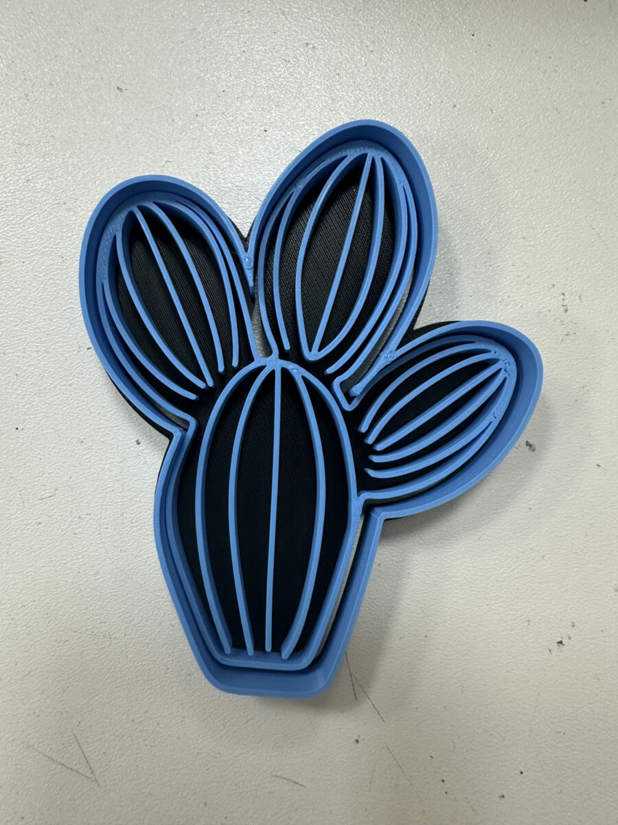 cactus cowboy stampino per biscotti cookie cutter