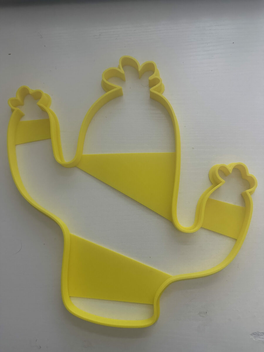 cactus stampino per biscotti cookie cutter