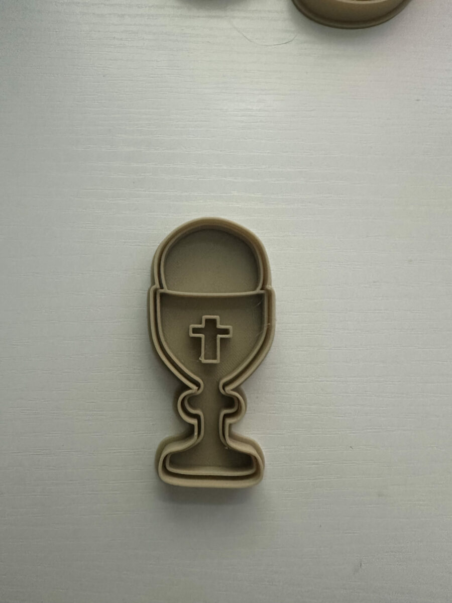 calice comunione con ostia stampino per biscotti cookie cutter