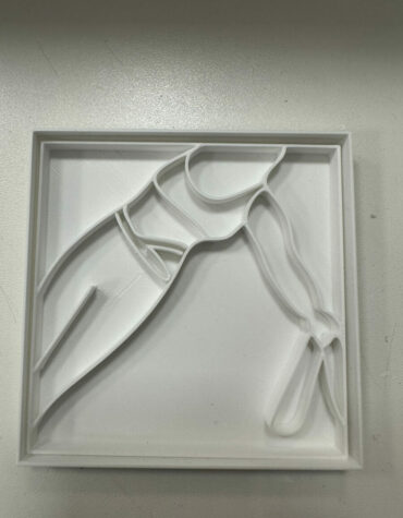 ragazza crossfit stampino per biscotti cookie cutter v2 pilates