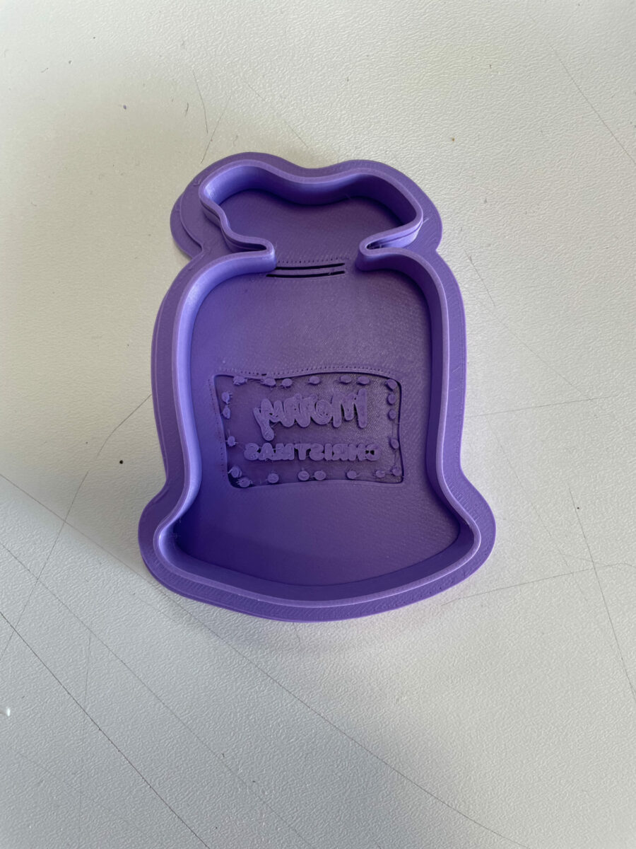 campana di natale natalizia debosser stampino per biscotti cookie cutter 2