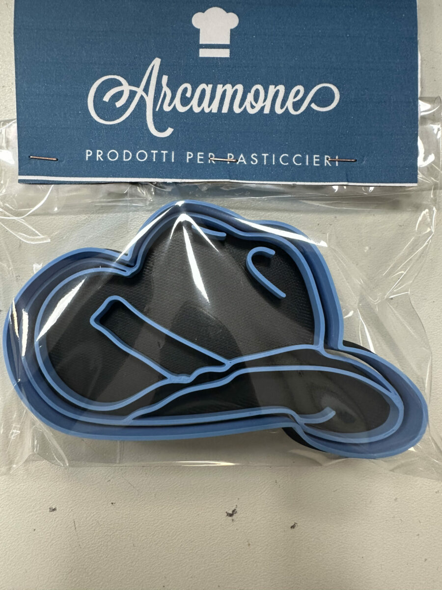 cappello da cowboy stampino per biscotti cookie cutter