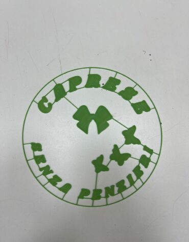 caprese senza pensieri stencil stampino biscotti cookie cutter