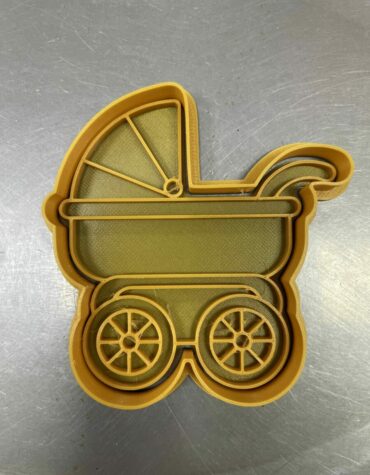 carrozzino baby trolley stampino per biscotti cookie cutter