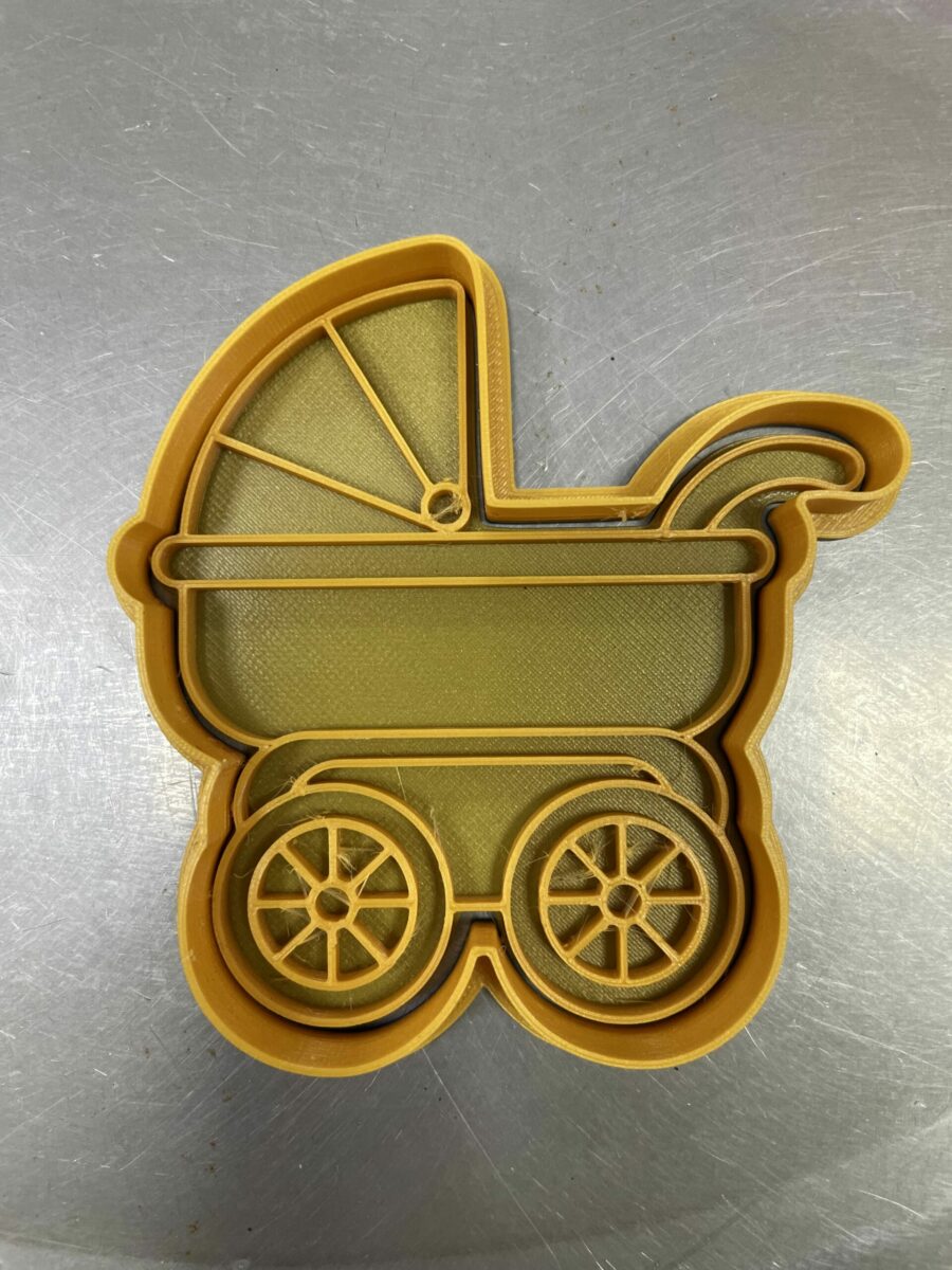 carrozzino baby trolley stampino per biscotti cookie cutter