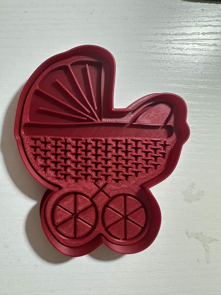 carrozzino debosser stampino per biscotti cookie cutter