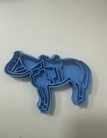 cavallo cowboy stampino per biscotti cookie cutter