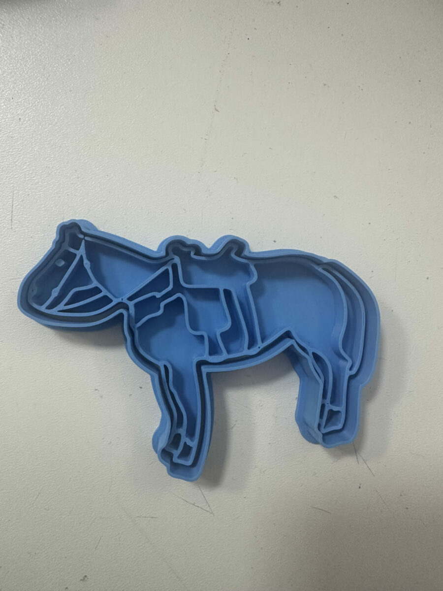cavallo cowboy stampino per biscotti cookie cutter
