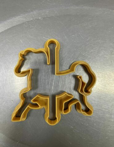 cavallo giostra carillon stampino per biscotti cookie cutter