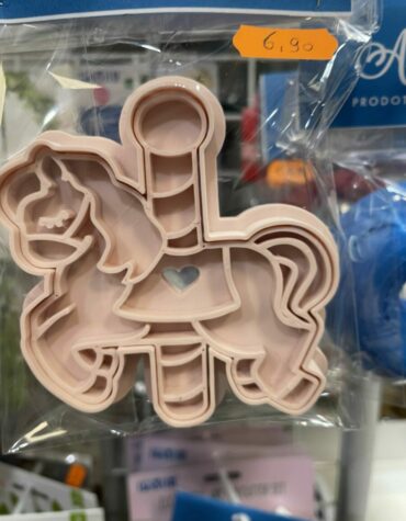 cavallo giostra carillon stampino per biscotti cookie cutter