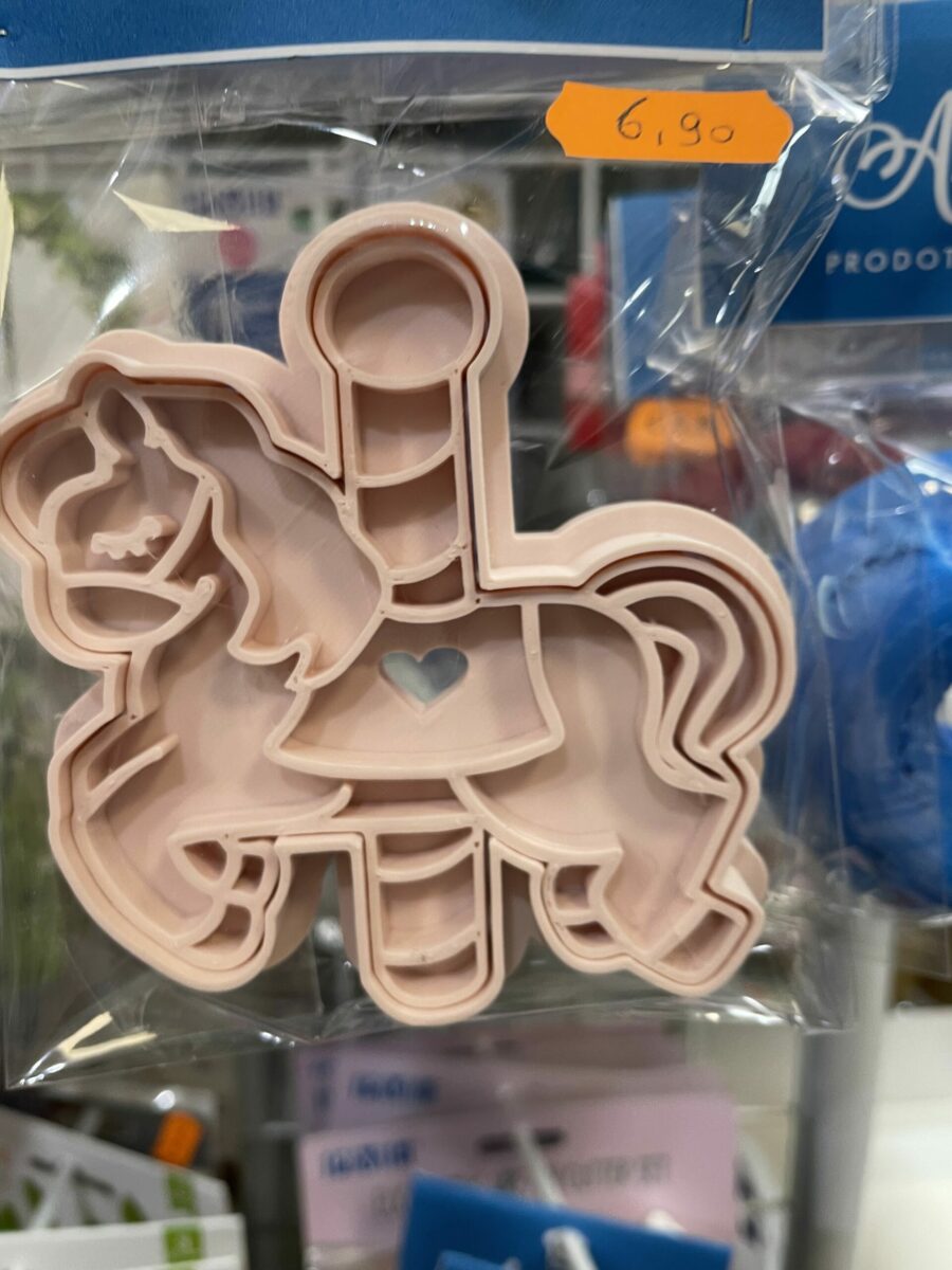 cavallo giostra carillon stampino per biscotti cookie cutter