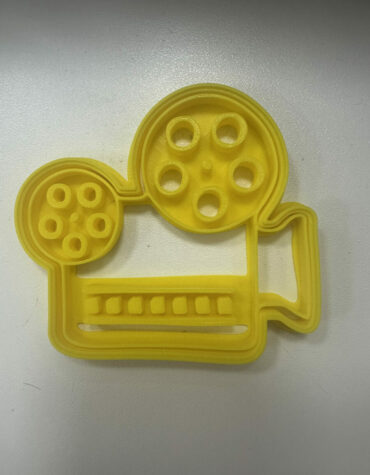 cinepresa telecamera stampino per biscotti cookie cutter