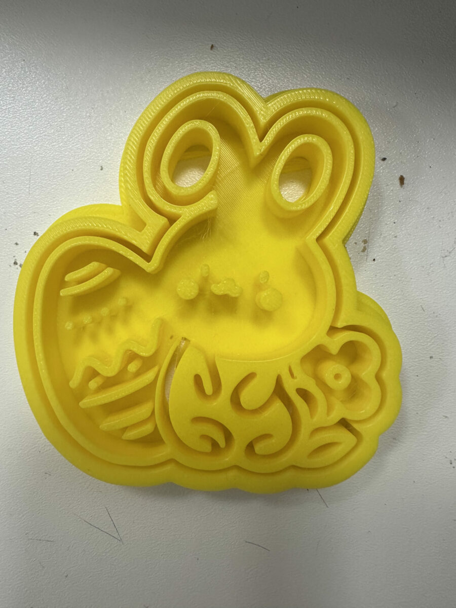 coniglio pasqua con uovo uova stampino per biscotti cookie cutter