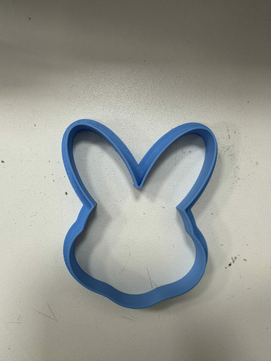 coniglio testa pasqua stampino per biscotti cookie cutter