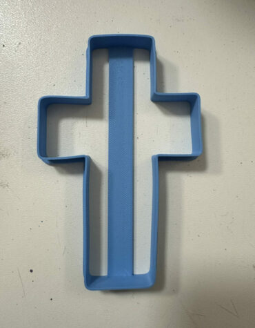 croce comunione contorno stampino per biscotti cookie cutter v1
