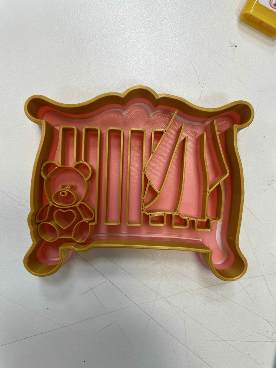 culla con orso orsetto stampino per biscotti cookie cutter