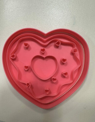 cuore donuts stampino per biscotti cookie cutter
