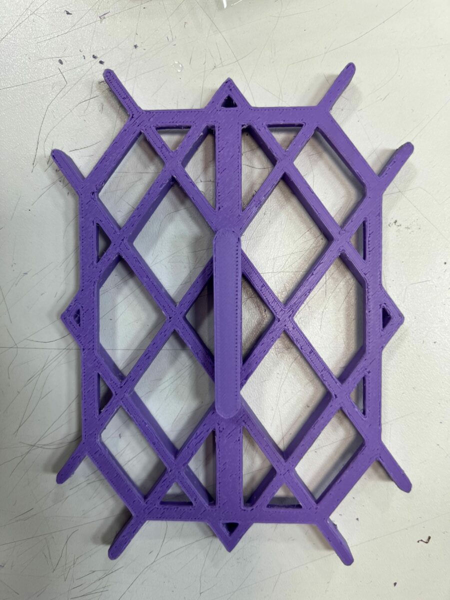 effetto trapunta diamond con manico