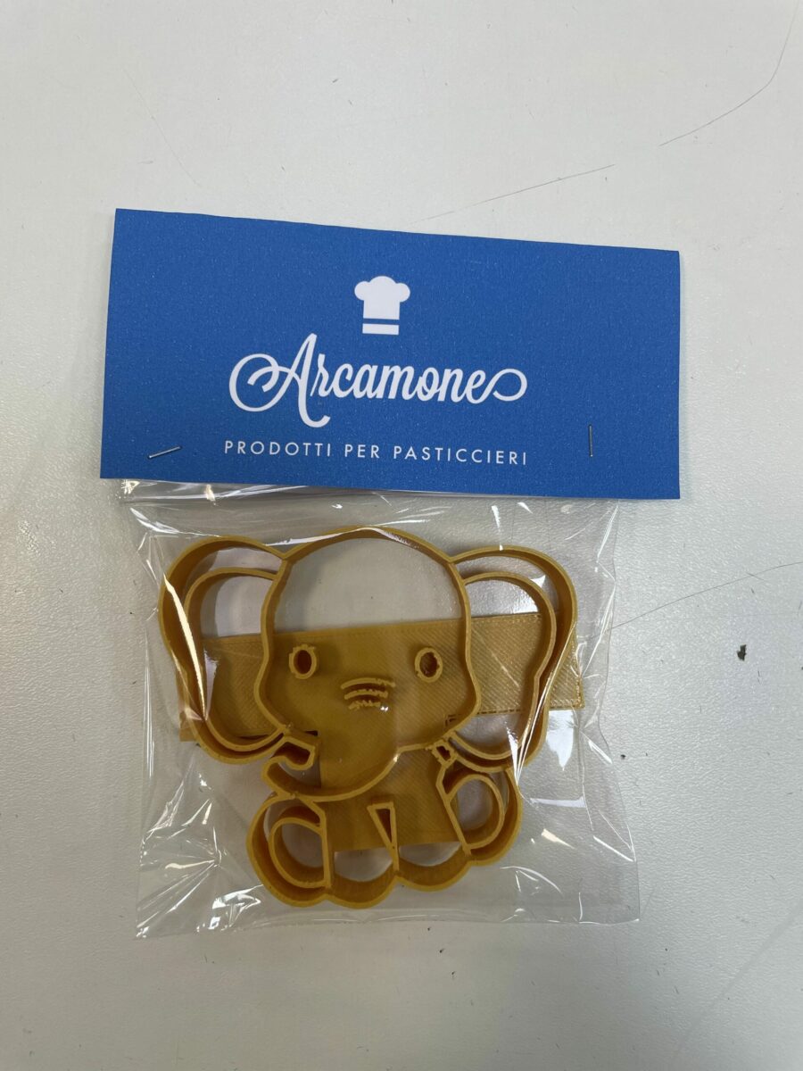 elefante stampino per biscotti cookie cutter