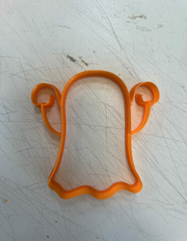 fantasma contorno con mano stampino per biscotti cookie cutter