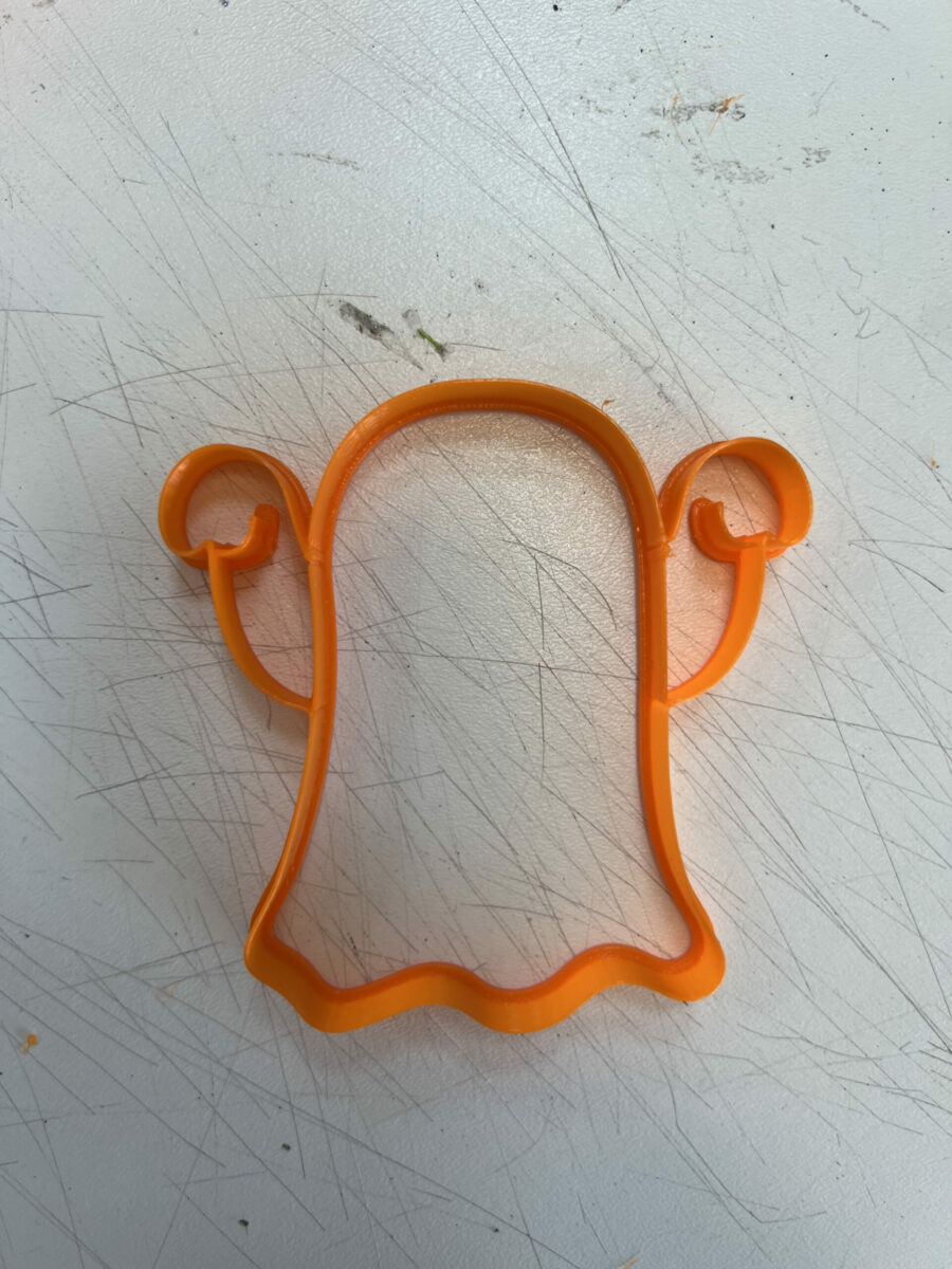 fantasma contorno con mano stampino per biscotti cookie cutter