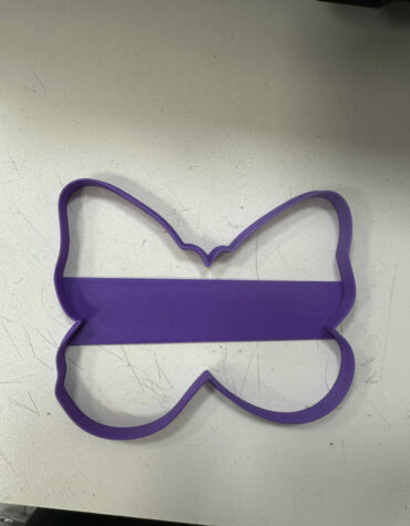 farfalla contorno 5 stampino per biscotti cookie cutter
