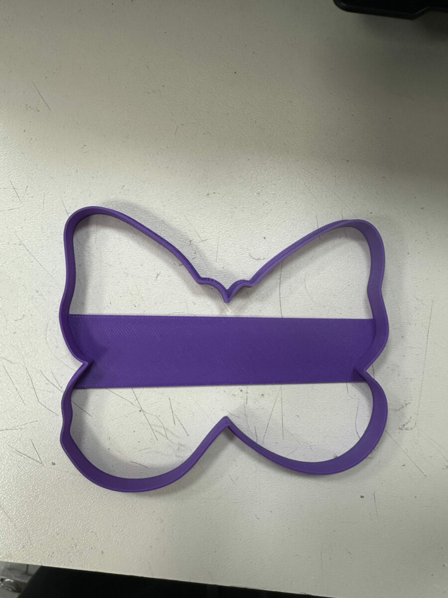 farfalla contorno 5 stampino per biscotti cookie cutter