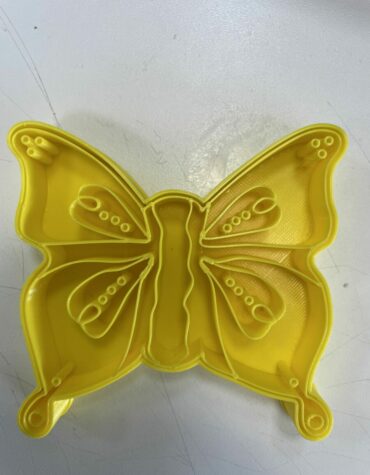 Farfalla decorata Cookie Cutter Fondant Biscuit Icing bake stampino biscotti