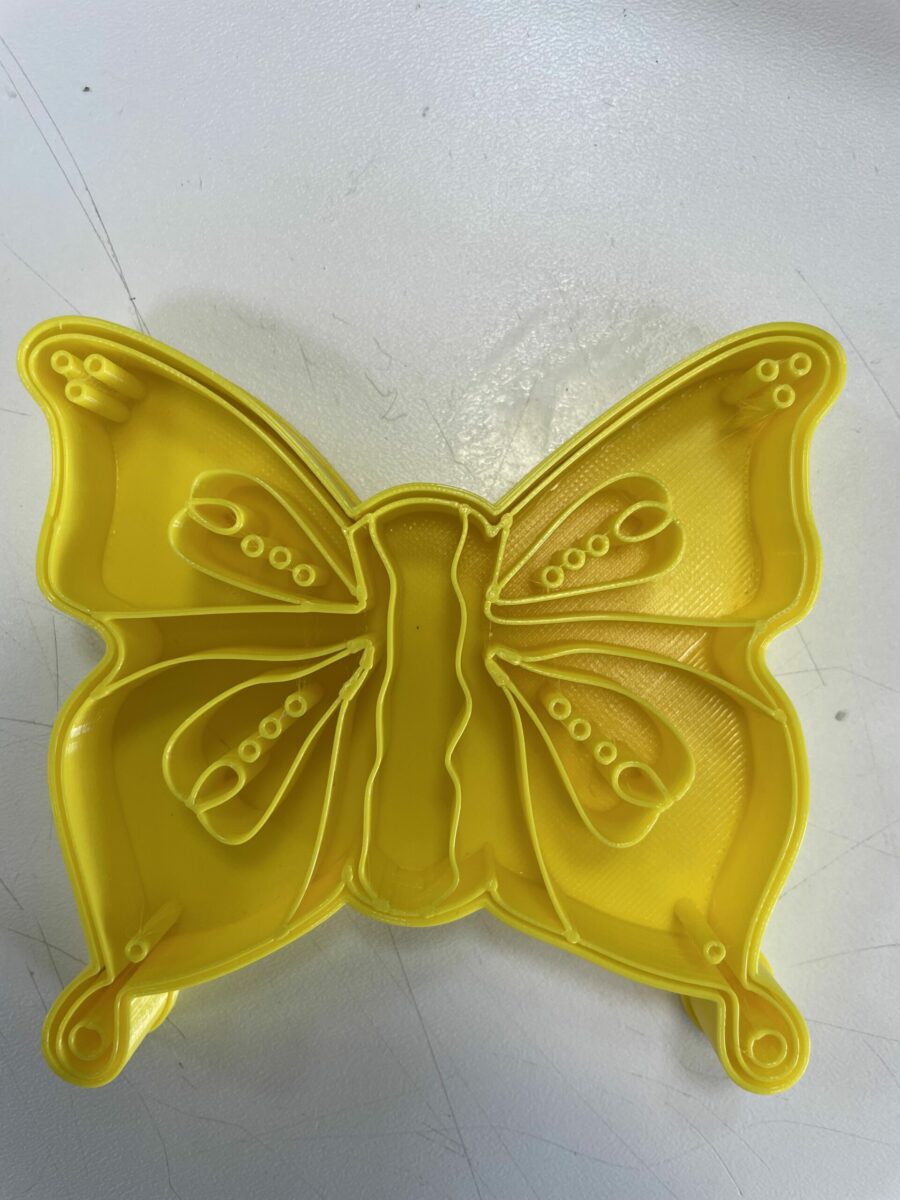 Farfalla decorata Cookie Cutter Fondant Biscuit Icing bake stampino biscotti