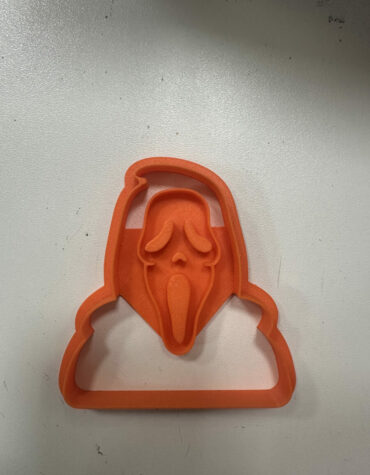 Ghostface halloween stampino per biscotti cookie cutter