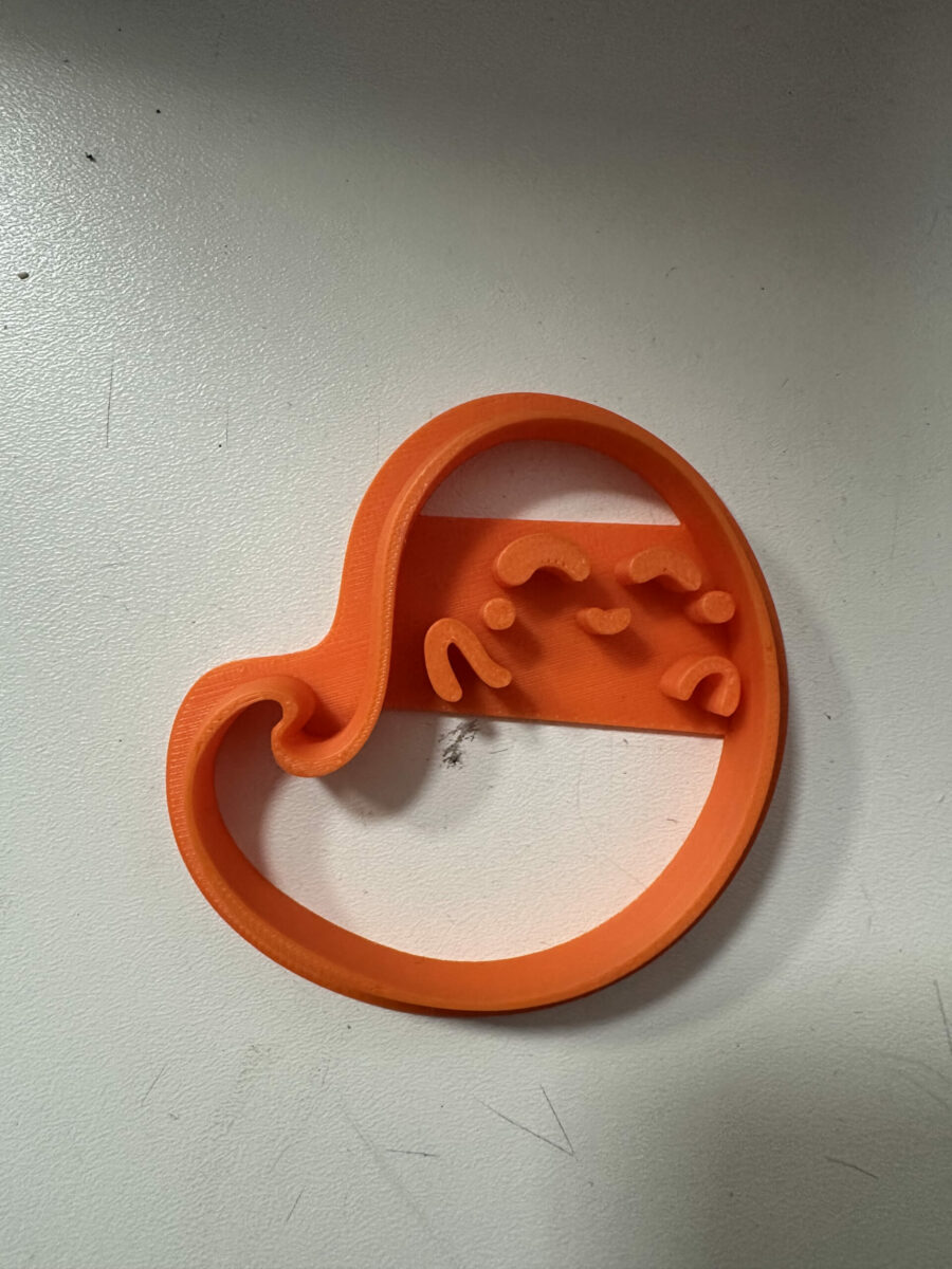 HALLOWEEN fantasma carino stampino per biscotti COOKIE CUTTER cute ghost 2