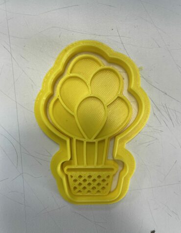 Mongolfiera con palloncini Cookie Cutter Fondant Biscuit Icing Bake stampino biscotti