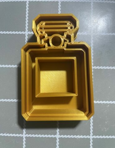 Profumo da uomo donna Cookie Cutter Fondant Biscuit Icing Bake stampino biscotti