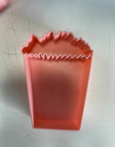 Sacchetto di patatine popcorn Cookie Cutter Fondant Biscuit Icing Bake stampino biscotti
